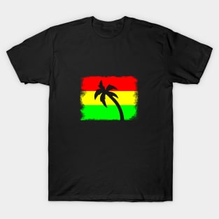 Reggae flag T-shirt T-Shirt